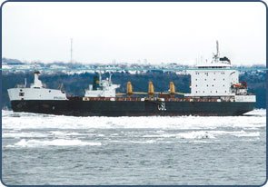 Handysize vessel at see